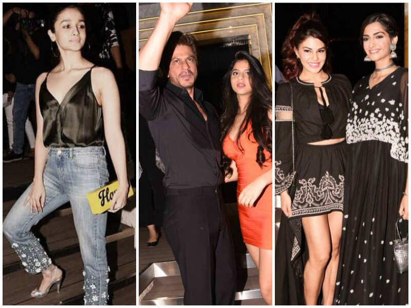 Bollywood celebs attend the launch of a restaurant designed by Gauri Khan Bollywood celebs attend the launch of a restaurant designed by Gauri Khan