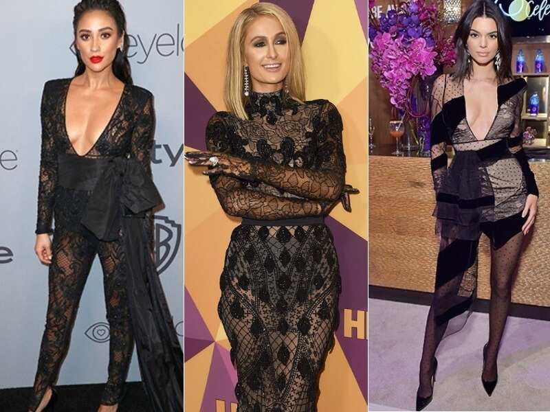 The Golden Globes after-party saw black looks yet again, only sexier! The Golden Globes after-party saw black looks yet again, only sexier!