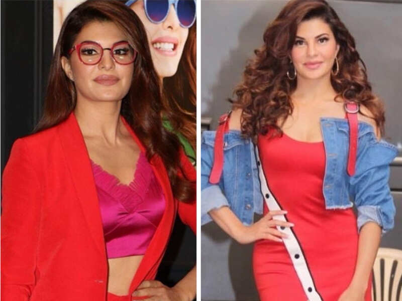 Jacqueline Fernandez seems like she is having a great time styling red and we’re taking major inspiration! Jacqueline Fernandez seems like she is having a great time styling red and we’re taking major inspiration!