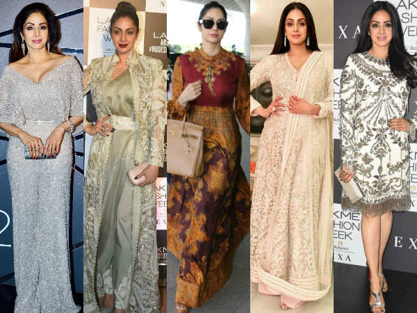 Sridevi: A woman who never shied away from trying different styles
