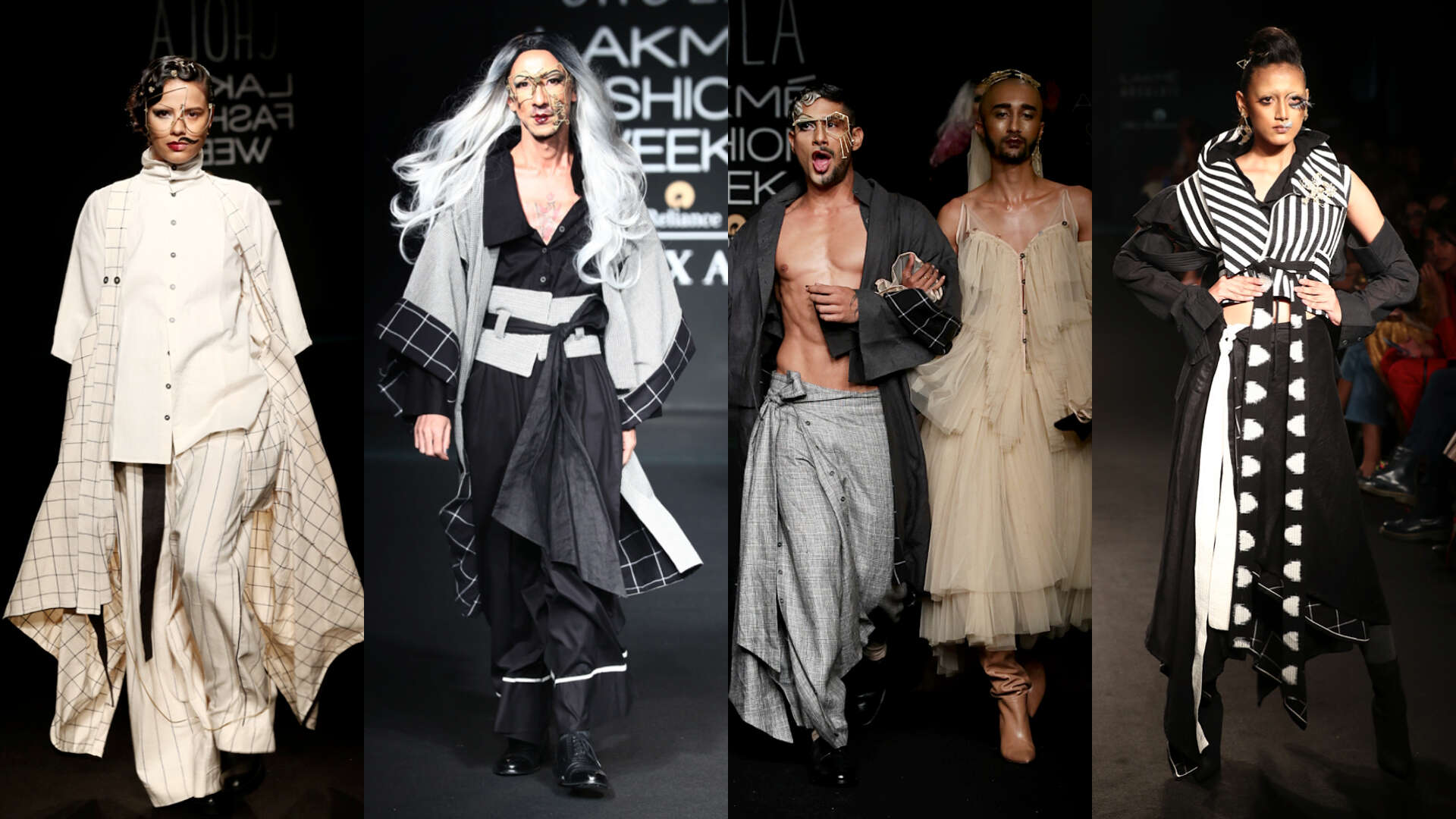 Lakme Fashion Week Day 1: Prateik Babbar turns into a drag queen for Chola the Label