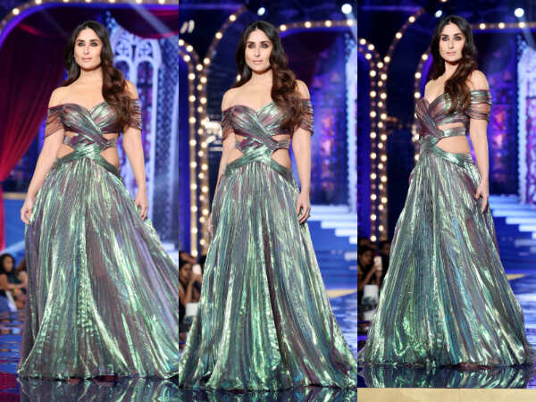 Lakme Fashion Week 2018 : Kareena Kapoor Khan sashays down in Monisha Jaising's gown