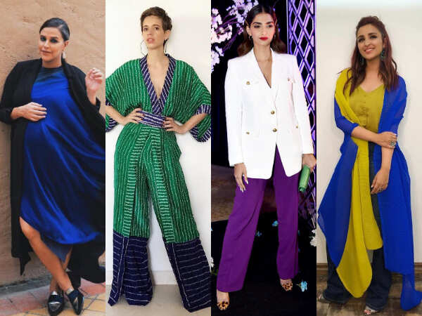 Kalki Koechlin, Sonam Kapoor and others COLOUR-BLOCK their way to style