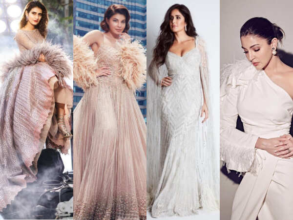 Jacqueline Fernandez, Anushka Sharma, Katrina Kaif: B-Town divas swear by the faux-feather trend!