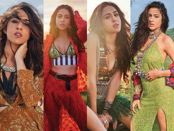Sara Ali Khan channels the boho-chic vibe on her first ever cover for Filmfare!