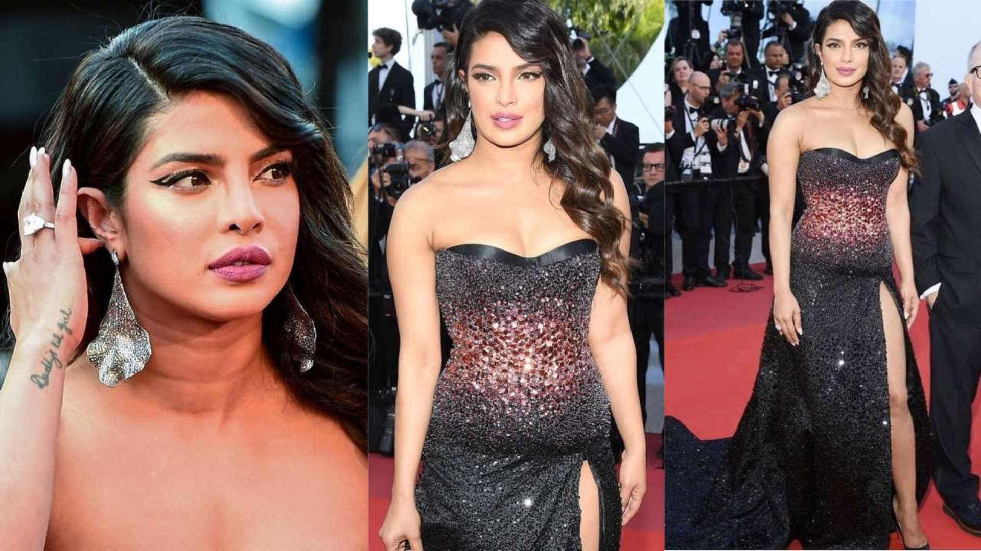 Priyanka Chopra makes a sparkling debut at Cannes red carpet