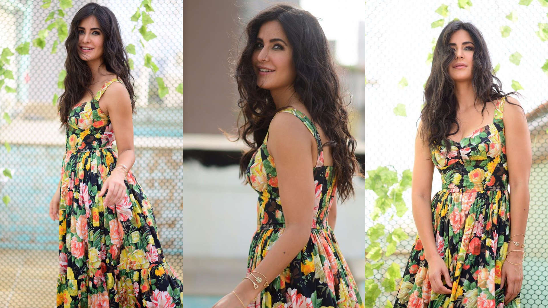 BHARAT Promotions: Katrina Kaif shows off her floral power in a Dolce and Gabbana gown