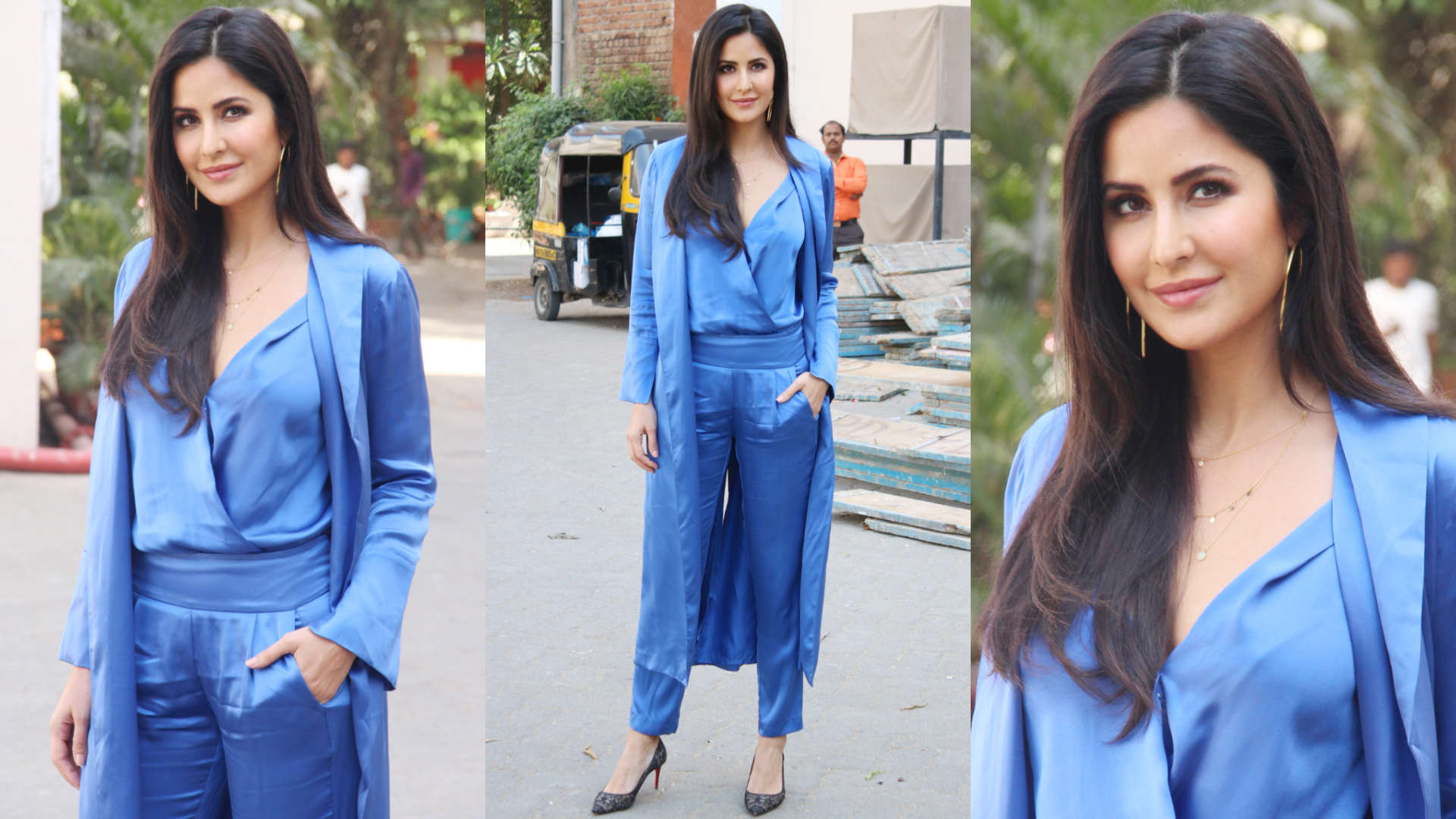 BHARAT Promotions: Katrina Kaif stuns in a monotone Michelle Mason ensemble