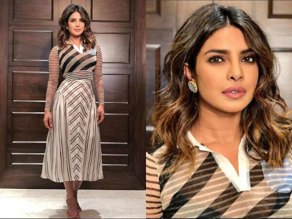 Priyanka Chopra looks simply stunning in Fendi